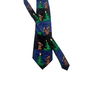 Rudolph Snowy Day Tie Save the Children Collection Christmas‎ Holiday Novelty